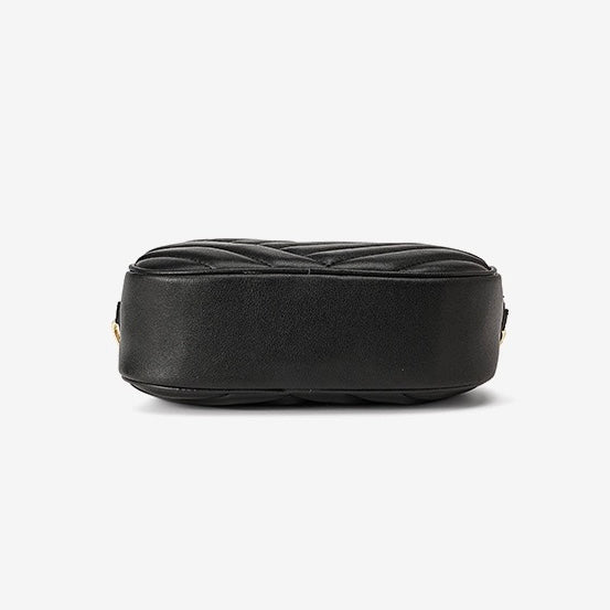 Women's Genuine Leather Retro Round Bag