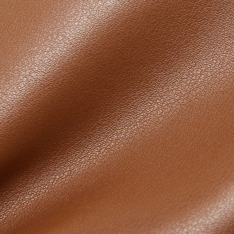 Women's Camel Knot-Detail Genuine Leather Bucket Bag