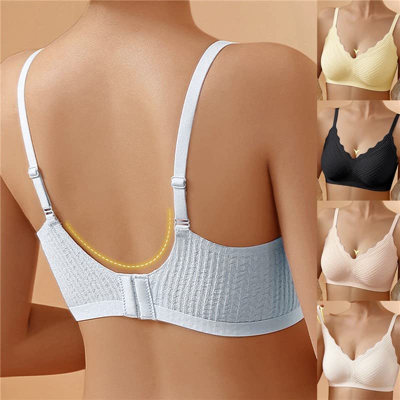 (PACK OF 4) Sweat-Resistant Shaping Bra