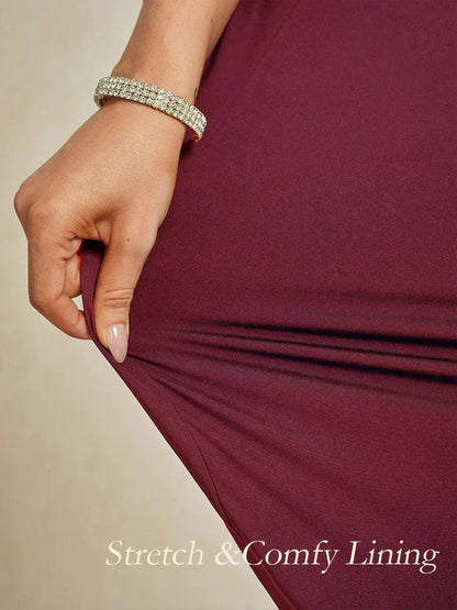 Rosette Lace A-Line Gown with Sequin Embellishment