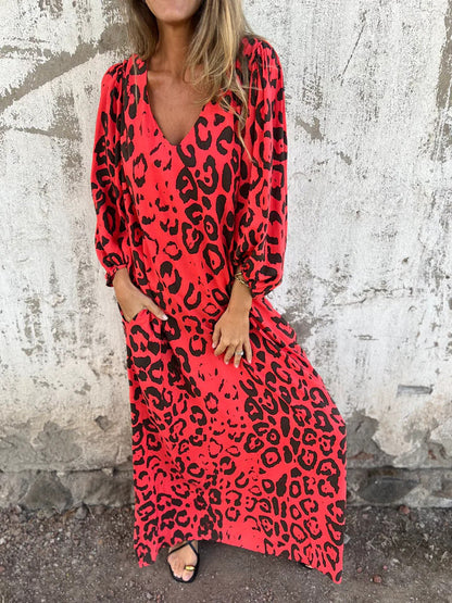 Safari Chic Leopard Dress