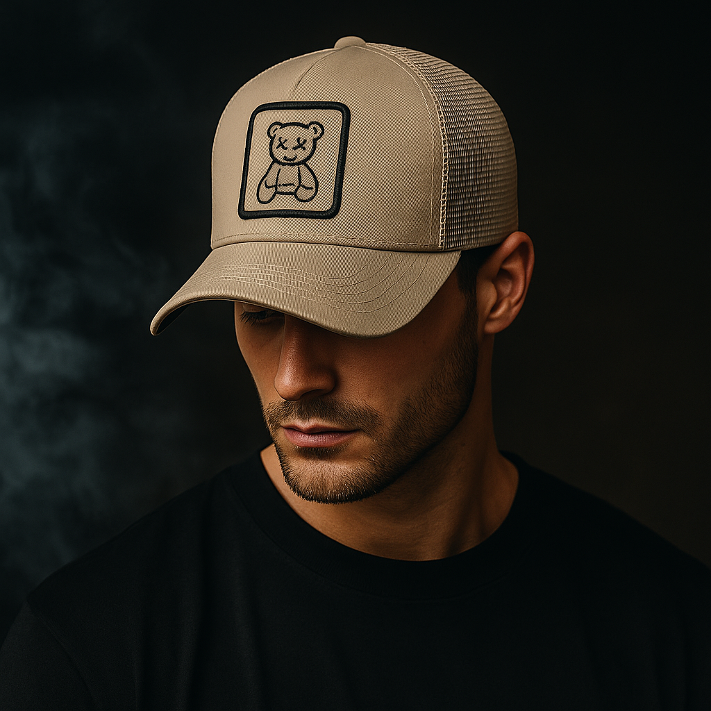 XX Ghosted Teddy Trucker Hat