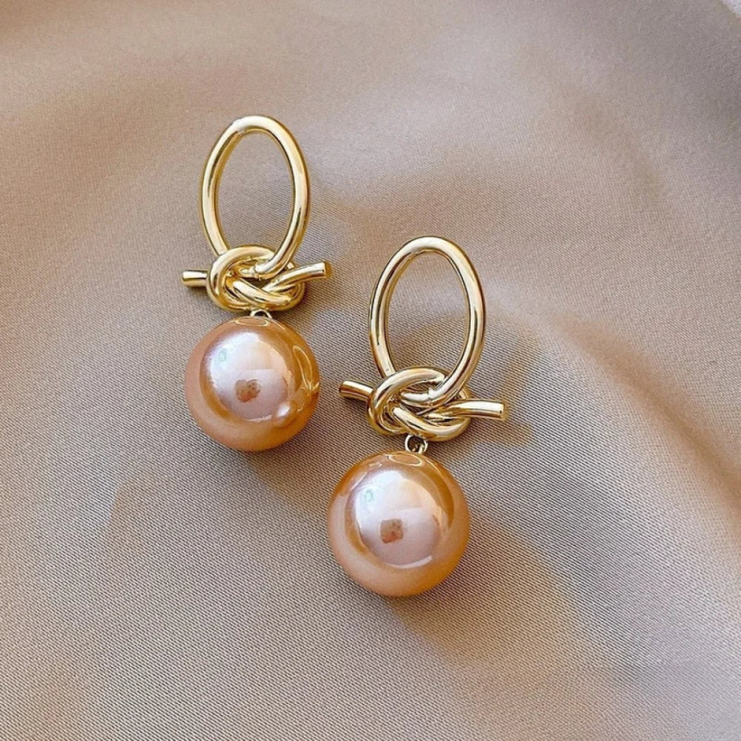 Timeless Pearl Drop Earrings - LEESTIA