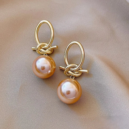Timeless Pearl Drop Earrings - LEESTIA