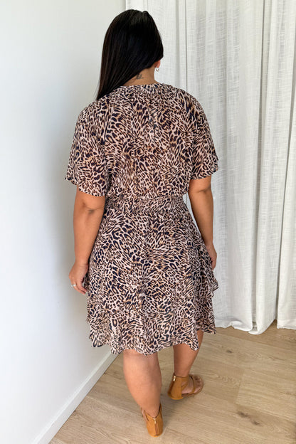 Alex Dress - Leopard