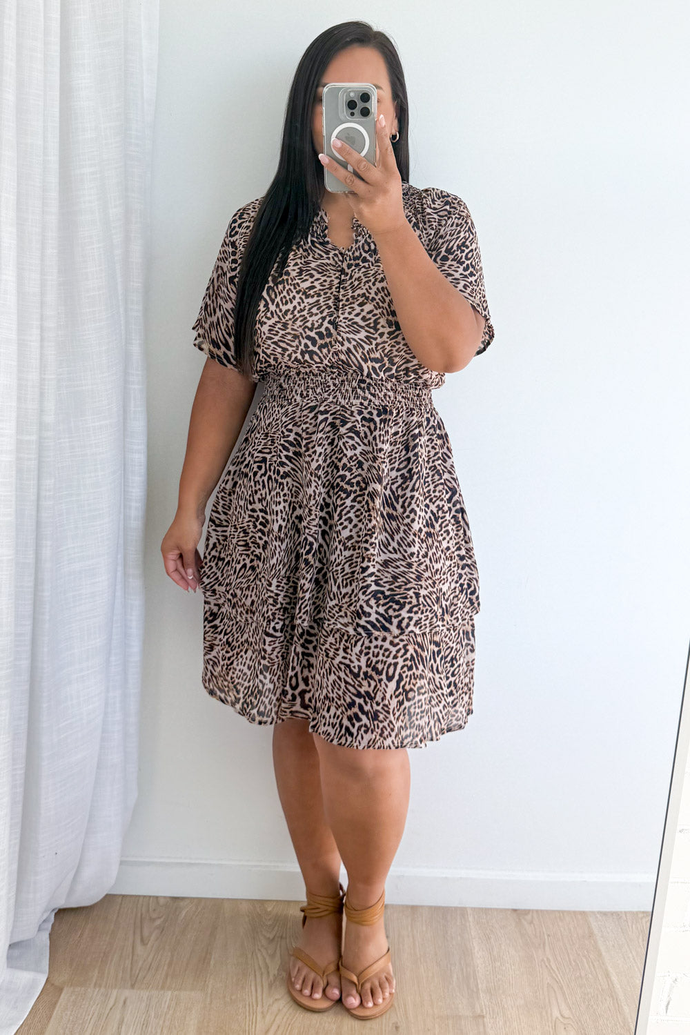 Alex Dress - Leopard
