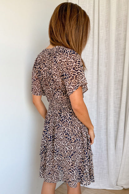 Alex Dress - Leopard