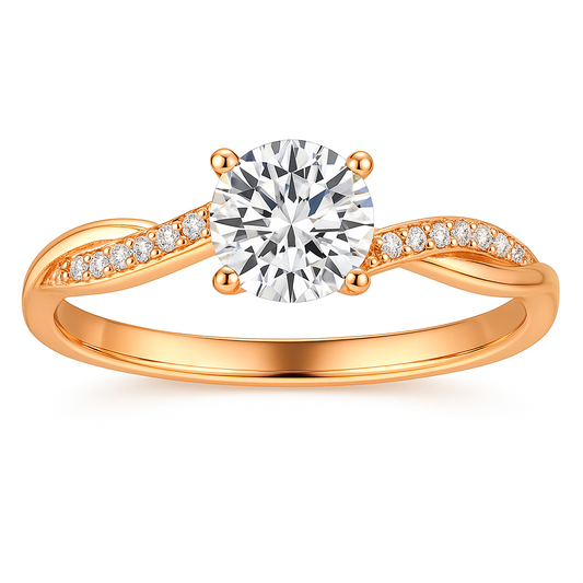 Elegant Janes Gold Ring - LEESTIA