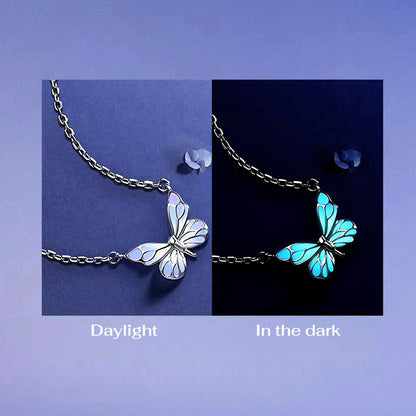 [Limited Edition] Dreamy Purple Butterfly Jewelry 2-in-1 Set