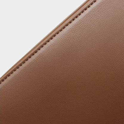 Women's Genuine Leather Flap Tote with Convertible Straps