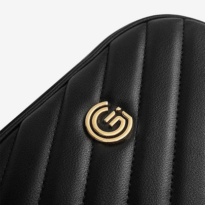 Women's Genuine Leather Retro Round Bag