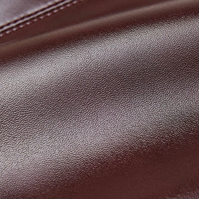 Leather Hobo Bag – Minimalist Silhouette with Signature Pocket Detail