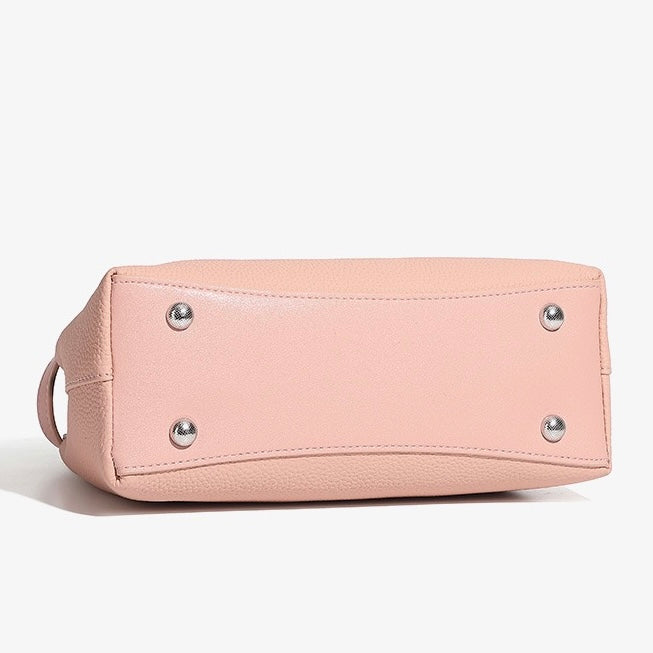 Women's Genuine Leather Crossbody Square Clutch Bag