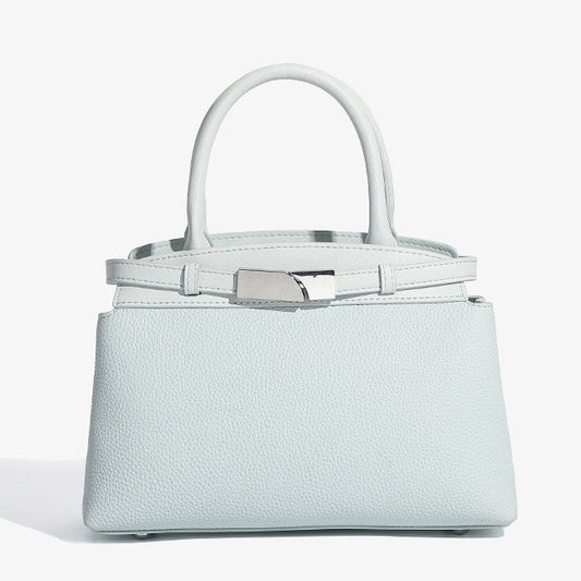 Women's Genuine Leather Crossbody Square Clutch Bag