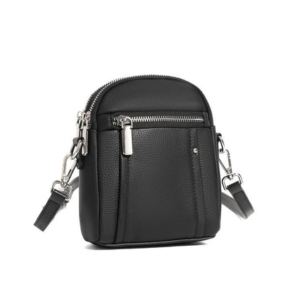 TOGO Cowhide Crossbody Versatile Fashion Phone Shoulder Bag