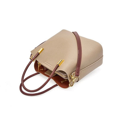 Elegant Women's Genuine Leather Ladies Crossbody Handbag