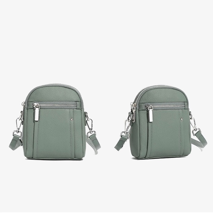 TOGO Cowhide Crossbody Versatile Fashion Phone Shoulder Bag