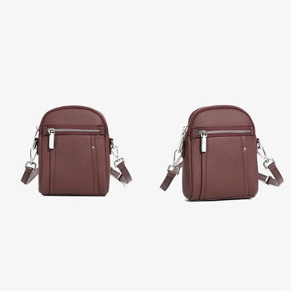 TOGO Cowhide Crossbody Versatile Fashion Phone Shoulder Bag