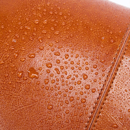 Women’s Genuine Leather Large Tote Shoulder Bag – Daily Commuter Essential