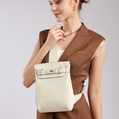 Women's Top Grain Cowhide Crossbody Chest Bag