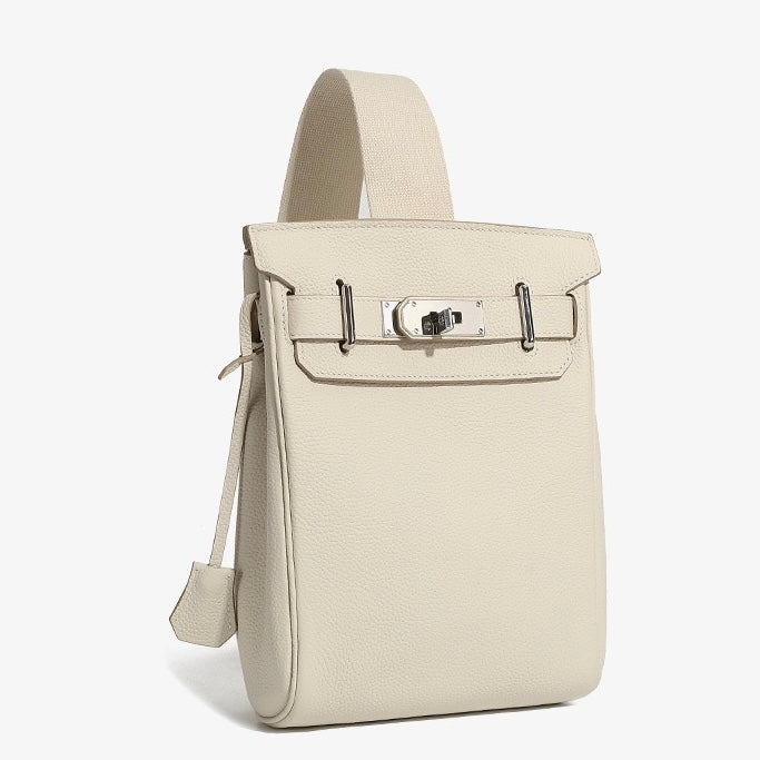 Women's Top Grain Cowhide Crossbody Chest Bag