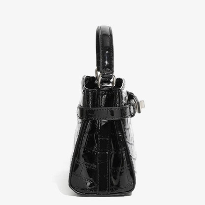 Women's Genuine Leather Crocodile Pattern Luxury Niche Handbag