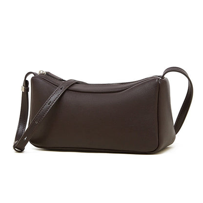 Women’s Genuine Leather Minimalist Soft Crossbody Shoulder Bag