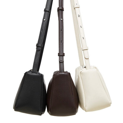 Women’s Genuine Leather Minimalist Soft Crossbody Shoulder Bag