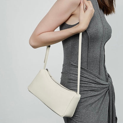 Women’s Genuine Leather Minimalist Soft Crossbody Shoulder Bag