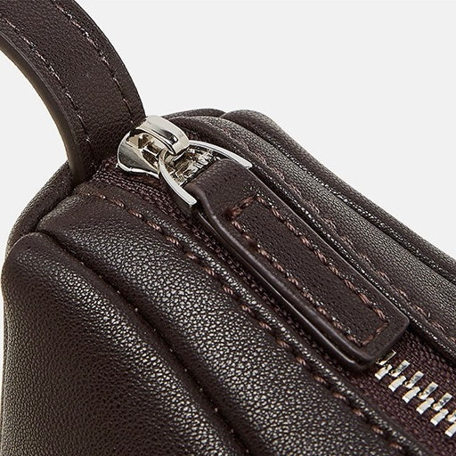 Women’s Genuine Leather Minimalist Soft Crossbody Shoulder Bag