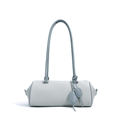 Women’s Genuine Leather Light Luxury Pendant Shoulder Handbag
