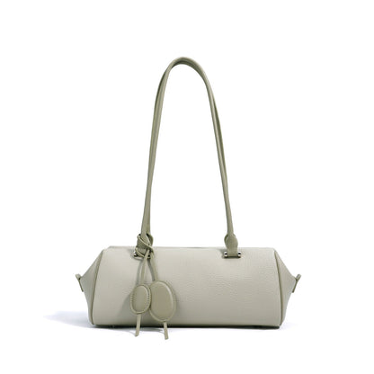 Women’s Genuine Leather Light Luxury Pendant Shoulder Handbag