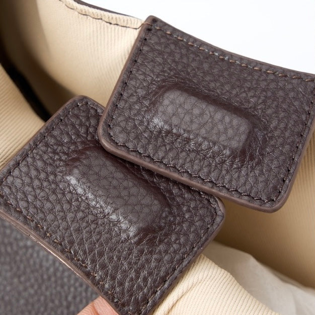 Women's Top Grain Leather Simple Large Capacity Tote Bag