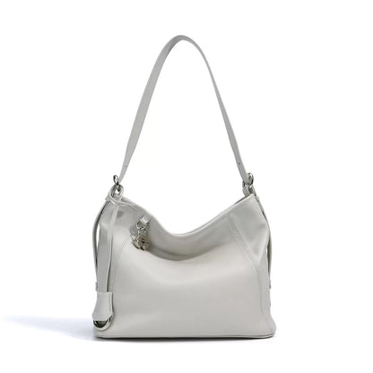 Women's Genuine Leather Large Capacity Relaxed Commuter Crossbody Bag