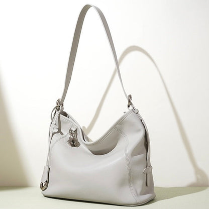 Women's Genuine Leather Large Capacity Relaxed Commuter Crossbody Bag