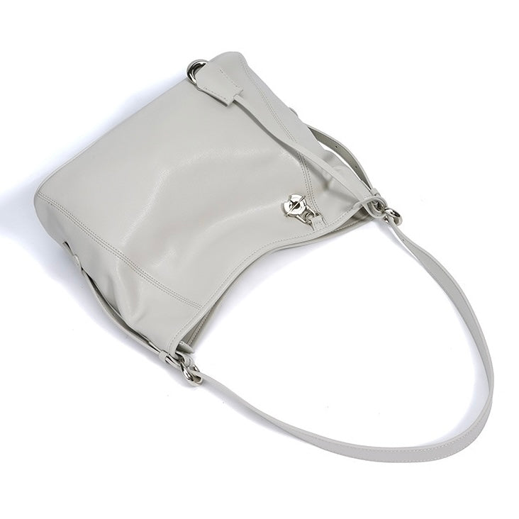 Women's Genuine Leather Large Capacity Relaxed Commuter Crossbody Bag