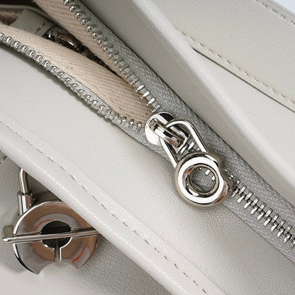 Women's Genuine Leather Large Capacity Relaxed Commuter Crossbody Bag