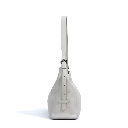 Women's Genuine Leather Large Capacity Relaxed Commuter Crossbody Bag