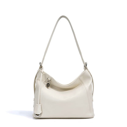 Women's Genuine Leather Large Capacity Relaxed Commuter Crossbody Bag