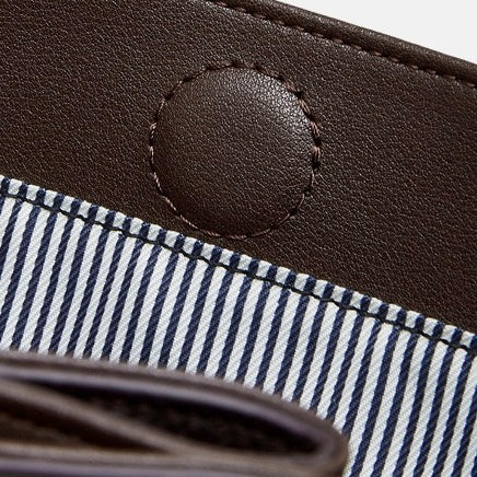 Women's Pebbled Leather Bucket Bag with Knot & Sphere Detail