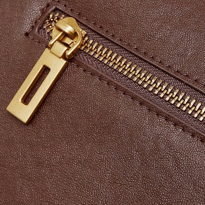 Women's Aurelia Genuine Leather Crossbody Satchel