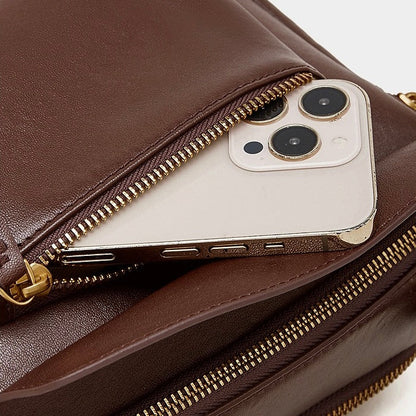 Women's Aurelia Genuine Leather Crossbody Satchel