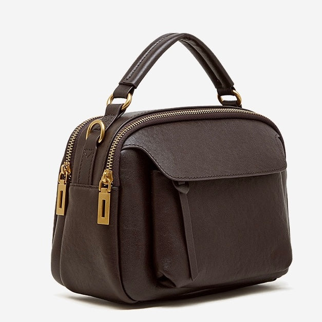 Women's Aurelia Genuine Leather Crossbody Satchel