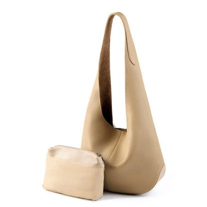 Women's Genuine Leather Luna Hobo Tote Bag