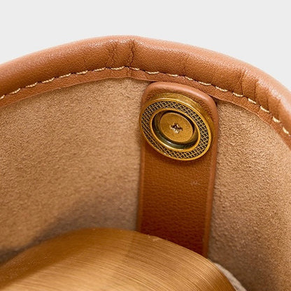 Niche Commuter Color Block Woven Shoulder Bag