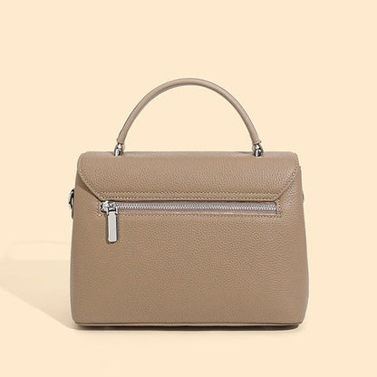 Minimalist Top-Grain Cowhide Handheld Envelope Crossbody Bag