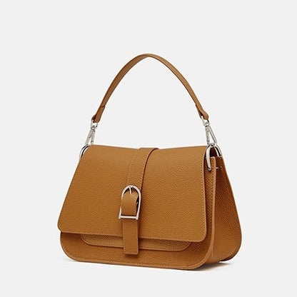 Commuter Minimalist Genuine Leather Saddle Bag