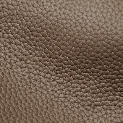 Duo-Set Textured Leather Tote with Pouch