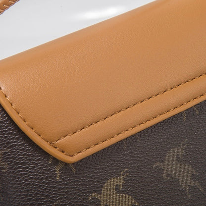 Vintage Print Rabbit Flip Top Small Crossbody Women Phone Bag