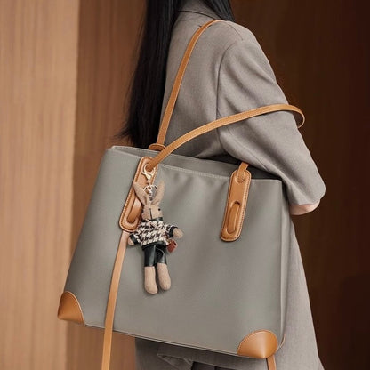 Women's Large Capacity Commuter Casual Premium Single-Shoulder Tote Bag